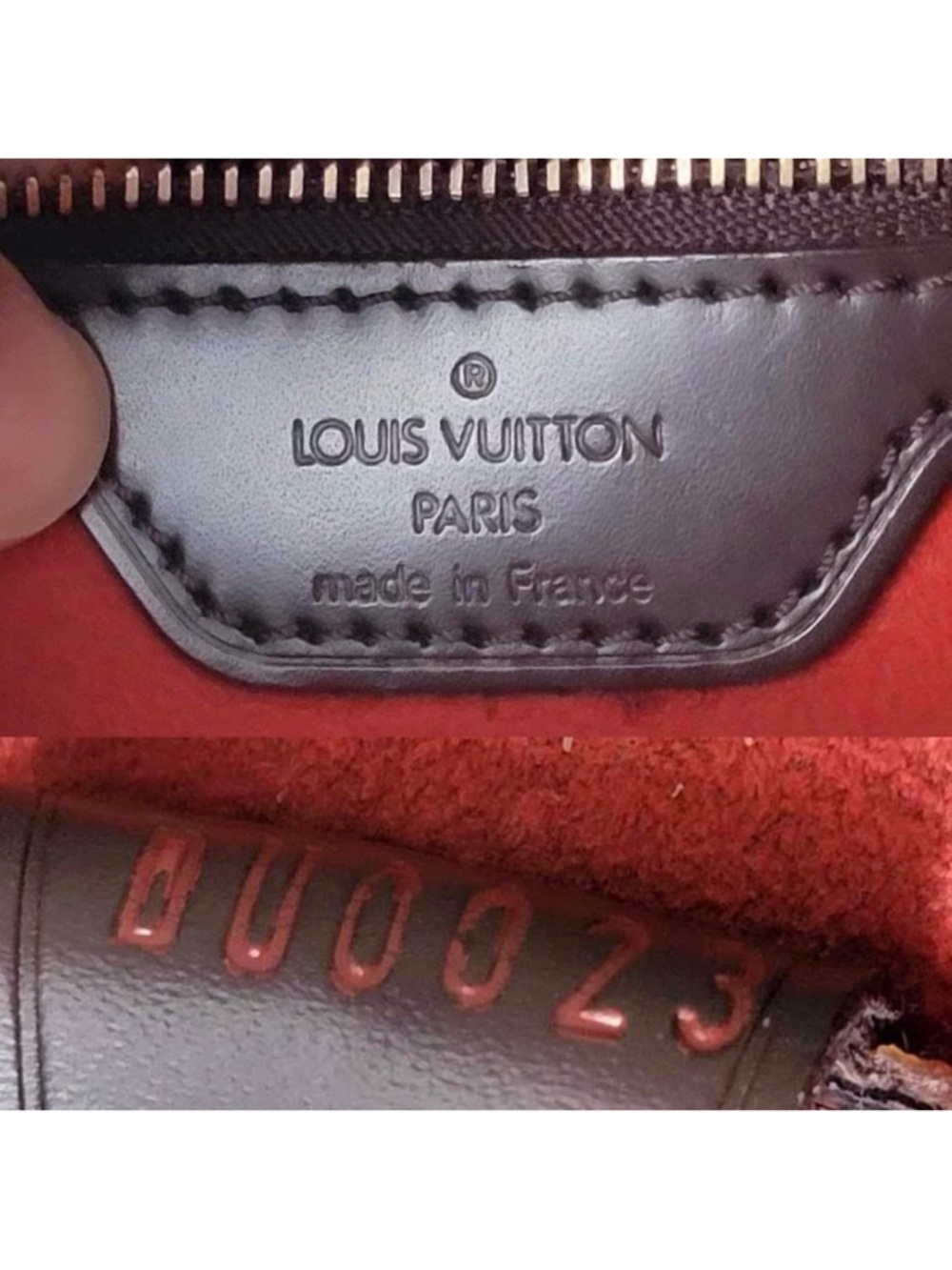 💎✨ BEAUTIFUL ✨💎 RARE LOOPING GM DAMIER EBENE LOUIS VUITTON - Picture 5 of 9